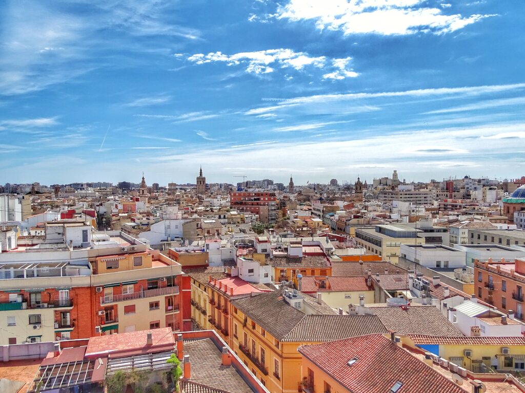 View over Valencia