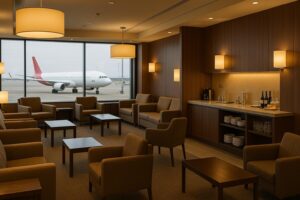 Lounge na letisku Viedeň – Austrian Business Lounge